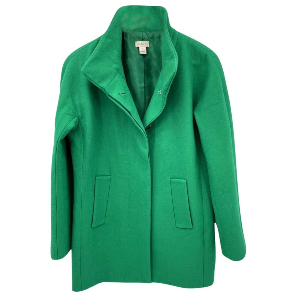 Green J Crew Peacoat